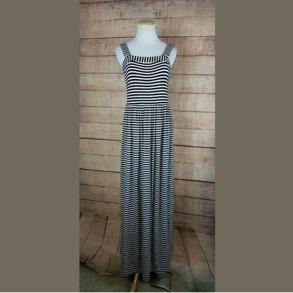 LOFT Dresses & Skirts - Ann Taylor Loft Striped Stretchy Maxi Dress